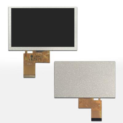China 5.0 pulgadas 800 480 LCD pantalla táctil Alto brillo en venta