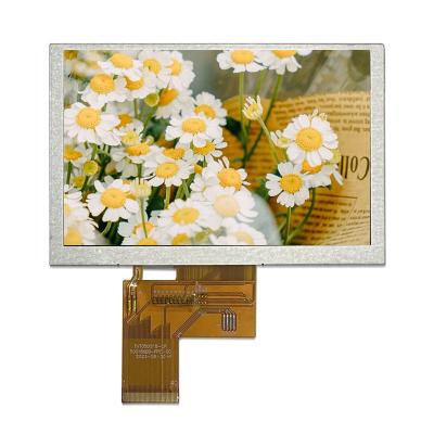 China TFT-LCD-scherm 5 inch 800x480 Te koop