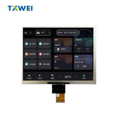 China Display LCD de alta luminosidad de 7 pulgadas 500 cd/m2 TFT Display LCD de vista completa en venta