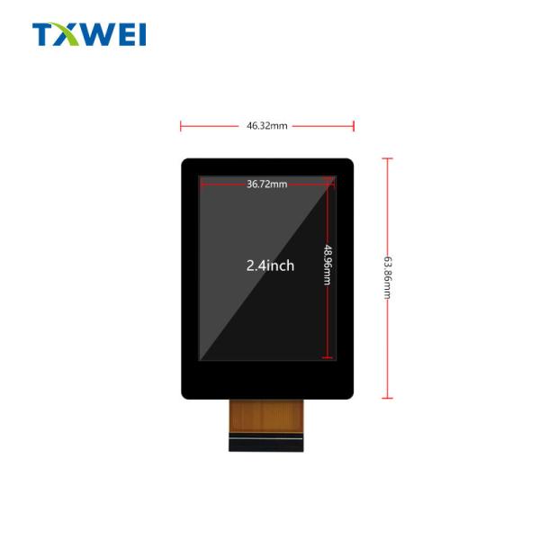 Quality 2.4 Inch Ips TFT LCD Screen 240 X 320 TFT Capacitive Touchscreen 16 BIT for sale
