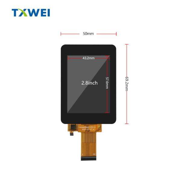 Quality Square 2.8 Inch TFT LCD Module Hd Daylight Visible Lcd Display Module for sale
