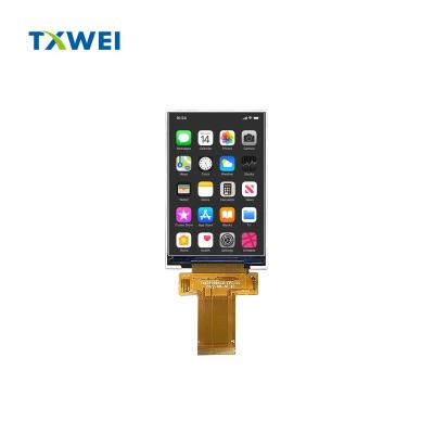 China 3.5 Inch 16:9 Ratio Full Color TFT Resistive Touch LCD Display Capacitive Touchscreen for sale