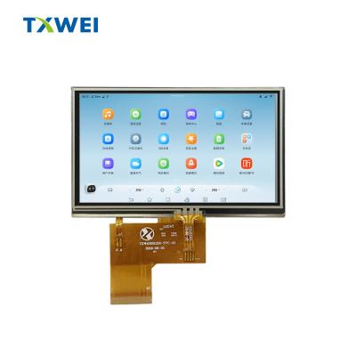 China ST7283 450cd/M2 Modulo de pantalla LCD de 4 pulgadas 4.3 pulgadas para alto rendimiento en venta
