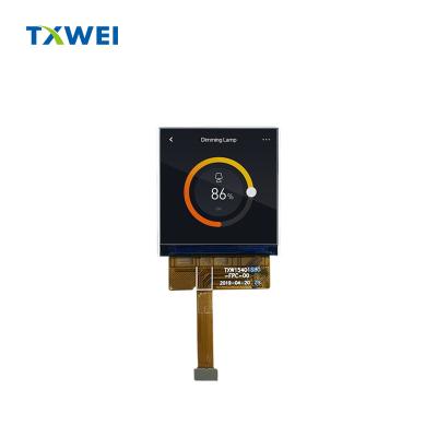 China 700cd/M2 Square Lcd Panel 1.54 Inch Full Color TFT LCD Screen Display for sale