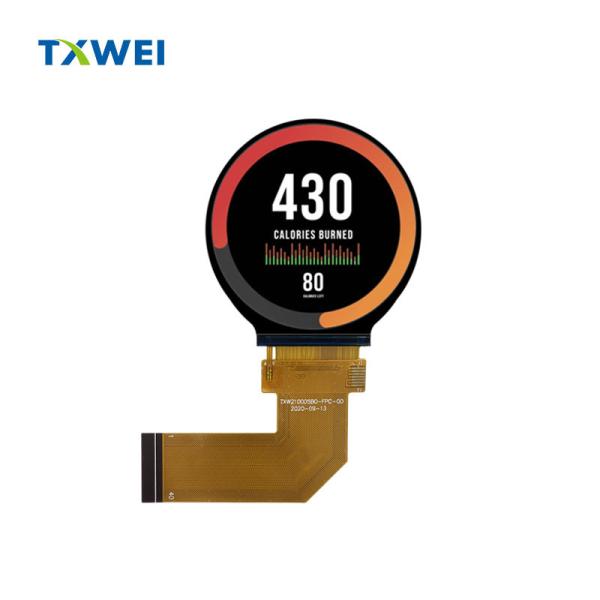 Quality 2.1IN Amoled 454 X 454 Round TFT LCD Watch Display Ultra Thin Hd Tft Lcd Color for sale