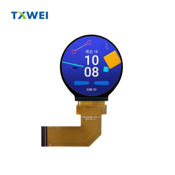 Quality 2.1IN Amoled 454 X 454 Round TFT LCD Watch Display Ultra Thin Hd Tft Lcd Color for sale