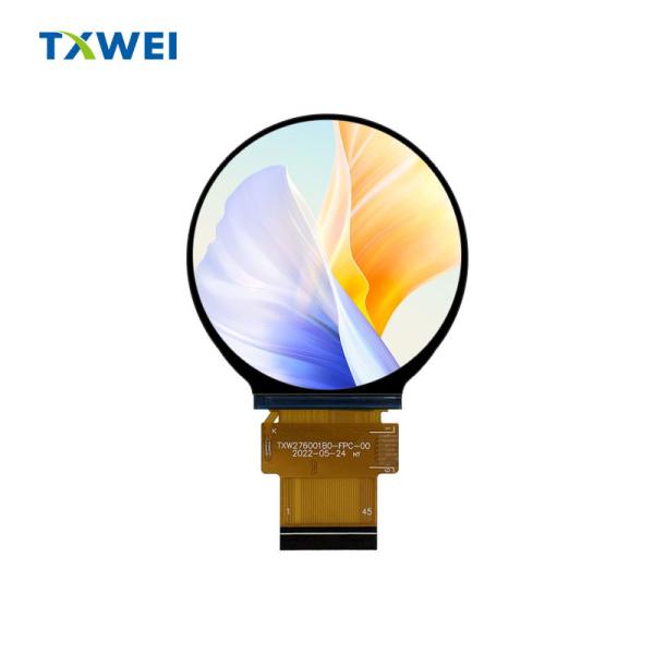 Quality IPS Hd Round TFT LCD 0.111 X 0.111 Home Appliances Lcd Display Touch Screen for sale