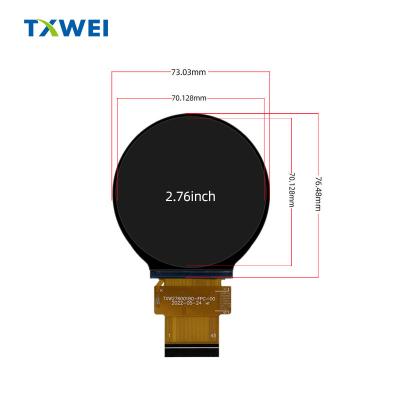 Quality 2.76-inch IPS high-definition circular TFT LCD display, small home appliance for sale