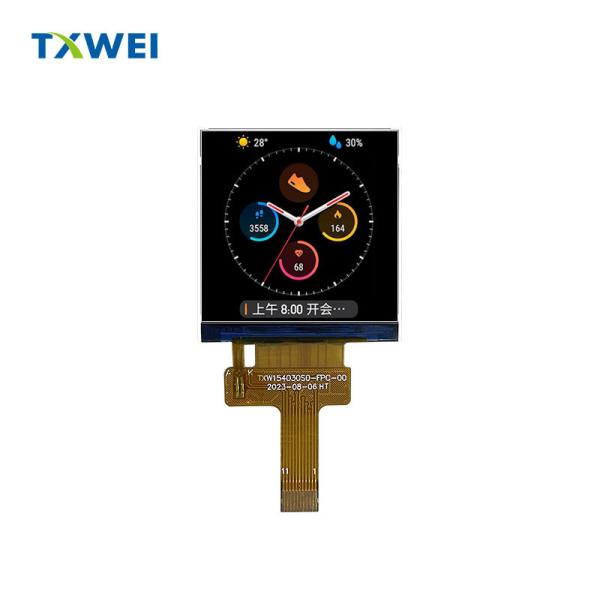 Quality Custom Modern Square Lcd Screen 1.54 Inch Daylight Visual HD  LCD Display for sale