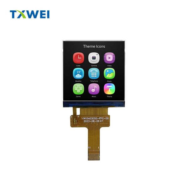 Quality Custom Modern Square Lcd Screen 1.54 Inch Daylight Visual HD LCD Display for sale