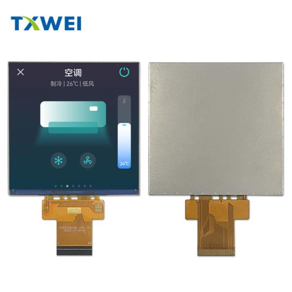 Quality 3.92 Inch 480*480 Square LCD Monitor 500cd/m² Touch screen Display Module for sale