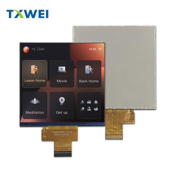 Quality 3.95in Square TFT Display 400cd/M2 High Brightness TFT LCD Module for sale