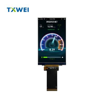 China 3.97-inch 480*800 intelligent instrument display, car mounted handheld small home appliance high-definition LCD display en venta