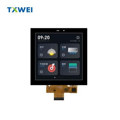 中国 720 * 720 square 4-inch intelligent switch industrial control instrument home appliance, capacitor touch display screen 販売のため