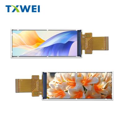 中国 2.86 inch 376 * 960IPS translation pen music equipment water purifier intelligent speaker long strip LCD display screen 販売のため
