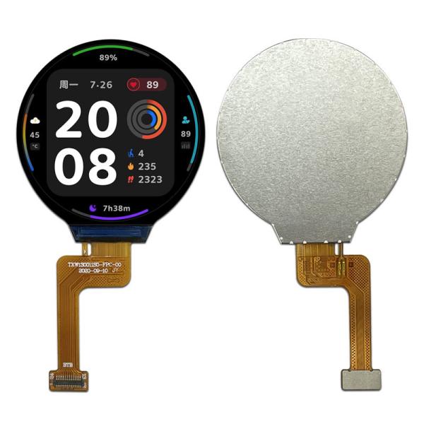 Quality 1.3 Inch Round Tft Display Touch Screen Monitor customized Capacitive Touch for sale