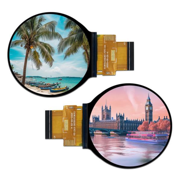 Quality High Resolution Round TFT LCD 2.1inch Customization Round TFT Small LCD Display for sale