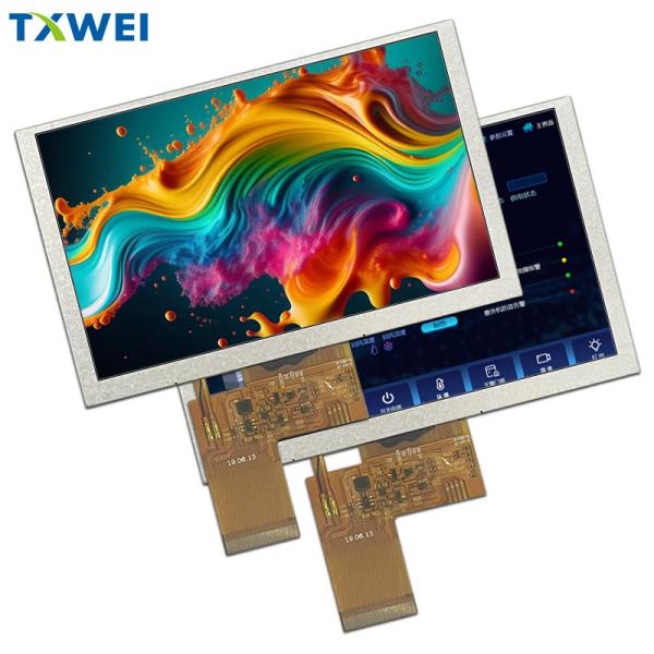 Quality 5-inch IPS resolution 800*480 LCD display screen for sale