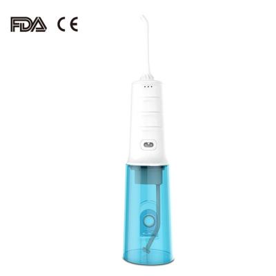 China RoHS Usb Charge Travel Water Flosser 320ml Water Irrigator For Teeth Oral Hygiene for sale
