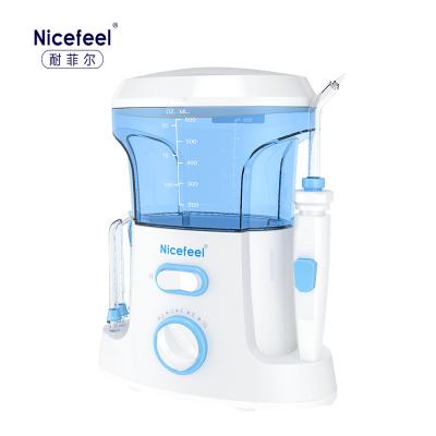 China IPX7 Dental Cordless Water Flosser 60psi Countertop Waterjet Flosser Fc168 for sale