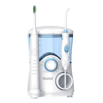 China IPX4 Water Flosser Countertop ISO9001 Electric Water Flosser Toothbrush 2 In 1 Home for sale
