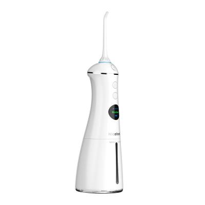 China Cordless Water Flosser Water Dental Teeth Cleaner Led Electrical 300ml With Diy Functionfc1596 for sale