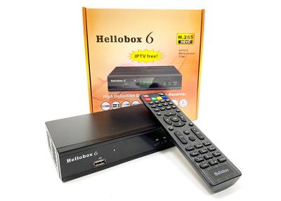 China USB WiFi Satellite Receiver Hellobox 6 DVB S2 H.265 HEVC With 2 Years Scam+ for sale