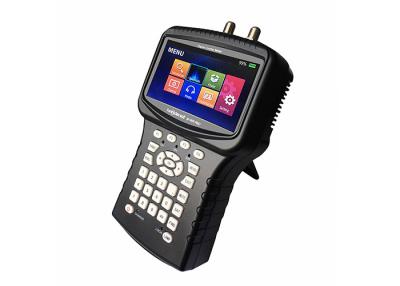 China 4.3 Inch LCD Satellite Finder Meter Combo Spectrum Support DVB S2 / T2 / C for sale