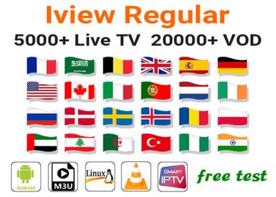 China Teste livre Iview do adulto 18+ xxx da Espanha de EPG Alemanha IPTV M3U regular à venda
