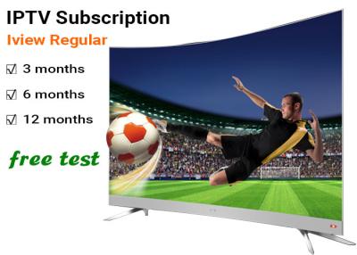Chine L'arabe français allemand espagnol régulier d'Iview Smart IPTV M3U Etats-Unis Canada à vendre