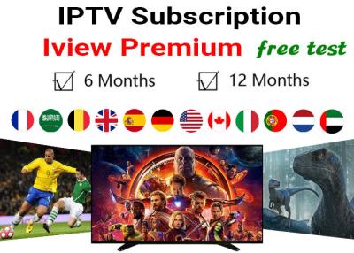 China Iview IPTV Premium Subscription M3U Free Test For Smart TV MAG Box Firestick for sale
