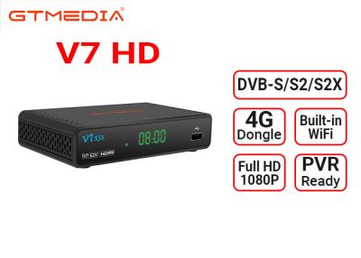 China TV Satellite Receiver Box DVB S2X H265 AVS CCCam Auto PowerVu Biss Built In Wifi for sale
