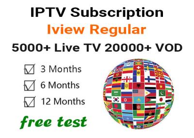 China Arabic Spanish French IPTV M3U Sports TV Adult 18+ Support MAG for sale