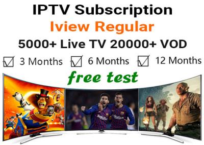 China NBA NFL NHL Live Games Smart IPTV M3U Movies Adult 18+ Free Test Iview Regular for sale