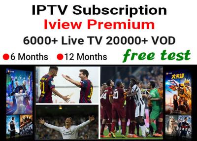 China MMA UFA Smart IPTV M3U Subscription Live Sports TV Films Free Test for sale