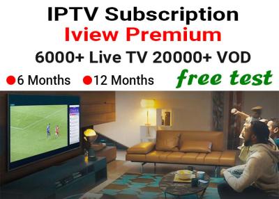 China Canais adultos vivos europeus da tevê VOD de Smart IPTV M3U 6000+ do português à venda