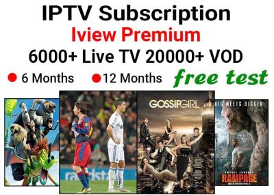 China Swedish Arabic IPTV Premium Subscription Europe USA 6000+ Live TV Sport Events for sale