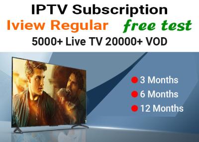 China Arabic European Iview IPTV Subscription UK SKY TV Live MMA UFA Movies EPG for sale