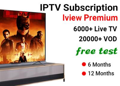 China Canadian IPTV French English Live TV Sports Movies Adult Smart IPTV Subscription for sale