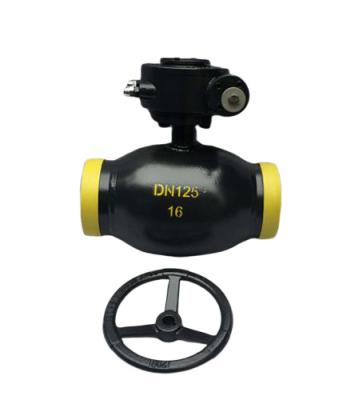 China SW BW flange 10'' Port Fully Welded Floating Ball Valve for sale