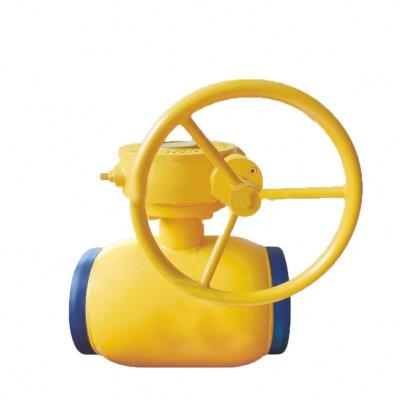 China PN6.4 Mpa Explosion Proof Fully Welded Ball Valve For GAS for sale
