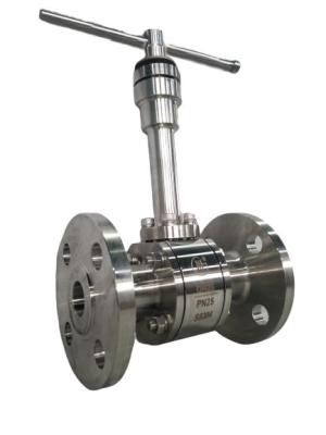 China DN10 - válvula de bola criogênica da pressão da altura da válvula de bola DN250 para GNL LO2 à venda