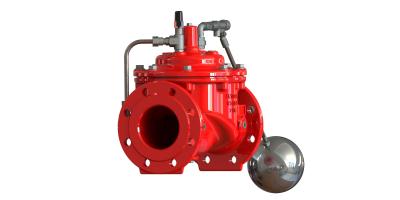 China Válvula de flotador de modulación sin reducción en la sección de paso del hierro dúctil para el agua potable en venta