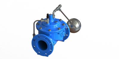 China SS304 Pilot Water Level Float Valve , EPOXY Coated Float Level Control Valve for sale