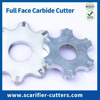 China Von Arx VA10 Floor Grinder Scarifier Milling Machine Cutters Tungsten Carbide Tipped for sale