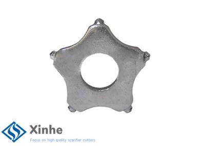 China Scarifier Drum Accessories 5 Points Tungsten Carbide Cutters For Concrete Scarifiers / Floor Planers for sale
