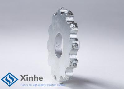 China Scarifier Drum Parts Carbide Tipped Milling Cutters , Metal Cutter 12 Point for sale