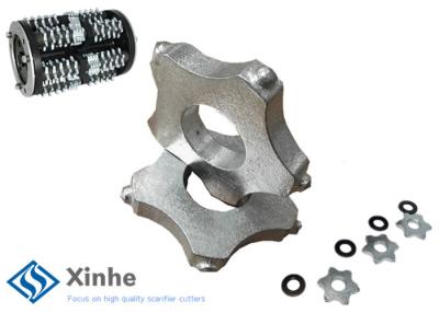 China Concrete Floor Planers Parts & Accessories Five Stars Carbide Tipped Blades For Epoxy Floor Coating for sale
