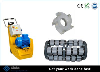 China 6 Teeth/ Tips Concrete Milling Cutter Concrete Asphalt Surface Scarifier Grinding Machines for sale