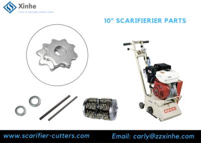 China 300mm Floor Scarifier 8PT Carbide Shaft Spacers for sale